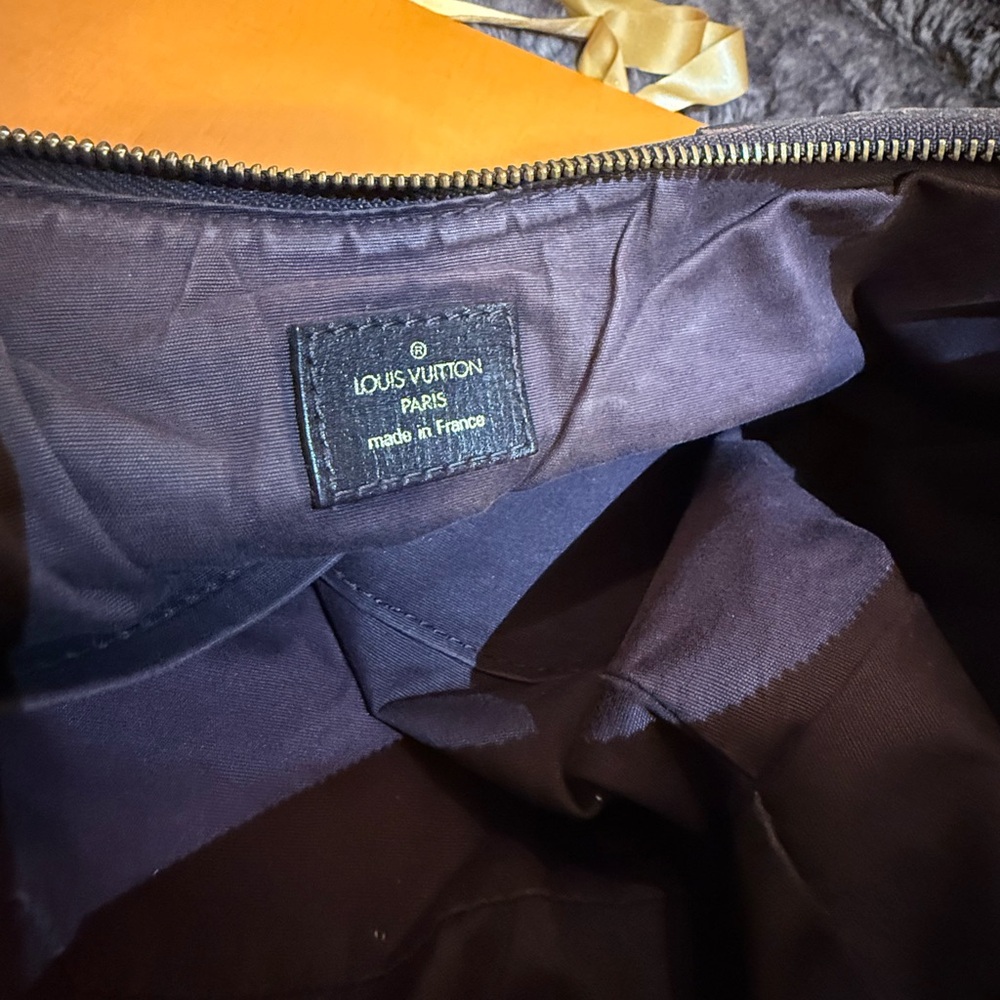 Louis Vuitton Monogram Idylle Rhapsodie Hobo shoulder bag in the "Encre" color - Picture 8 of 12